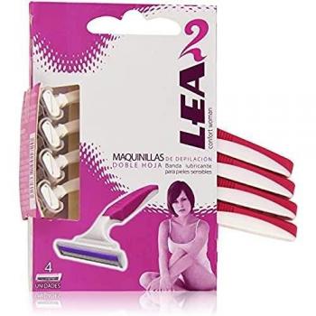Lea Woman Premium2 - Cuchillas de afeitar, 4 piezas, 200 gr