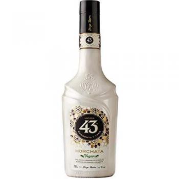 Licor 43 Horchata - Fusión Licor 43 y Horchata Valenciana - Licor Vegano y apto para Celiacos - Sin Gluten - Botella 700 ml