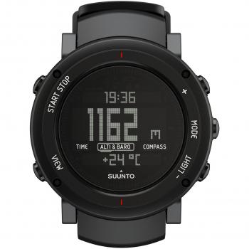 Reloj Unisex Suunto Core ALU para Exteriores con Altimetro, Barómetro y Especificaciones Meteorológicas en Color Negro Profundo