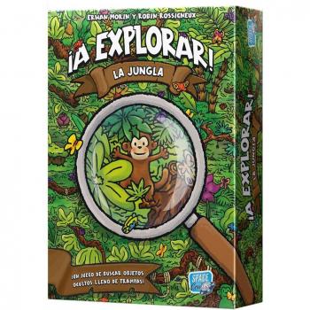 Space Cowboys ¡A Explorar! La Jungla Juego de Mesa para Niños de 6 Años en Adelante, Multijugador