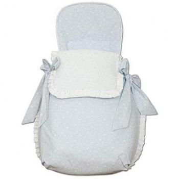 Babyline Cloud - Saco 3 usos, unisex, color celeste