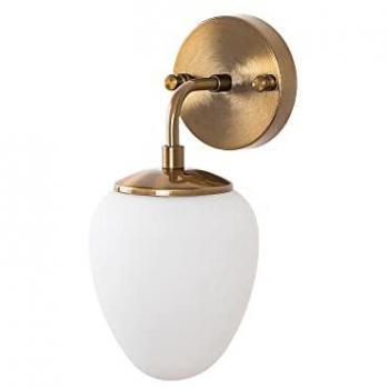 Aplique de pared Vintage de metal WELLHOME, 12x16x28 cm, casquillo E14 Max 15 W