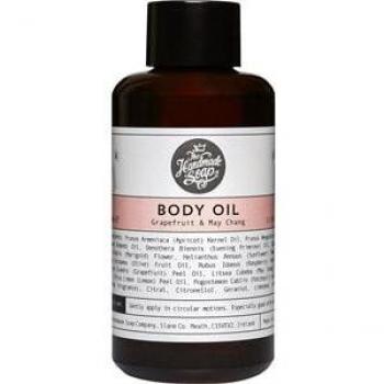 Cremas corporales unisex The Handmade Soap Collections Grapefruit & May Chang Body Oil 100 ml