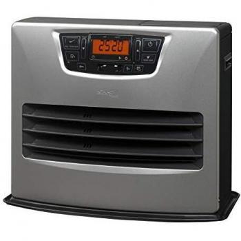 Estufa de parafina electrónica Zibro Made by Toyotomi LC-150, 4,85kw, color plata, superficie hasta 76m2. Exclusivo sistema anti-olor, grande