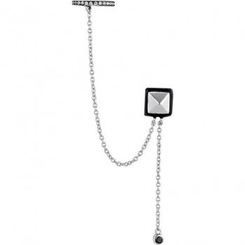 Ear Candy - Piercing múltiple Catarsis Black Evolvement de plata
