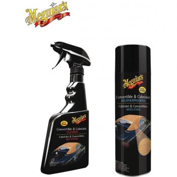 MEGUIAR'S - Set práctico de limpiador + impermeabilizador para capota de coche