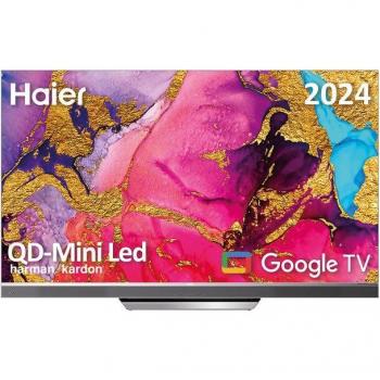 TV QLED MiniLED Haier 165cm (65') UHD 4K Smart Google TV Dolby Vision Harman Kardon H65M95EUX
