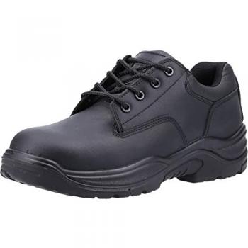 Magnum Precision Sitemaster Low Black Leather Safety Shoes Size 12