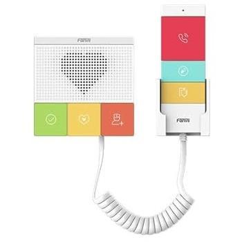 Fanvil Y501-Y SIP Intercomunicador Sanitario con características de comunicación VoIP, diseño resistente, soporte para múltiples protocolos SIP, capacidad de audio en alta definición, fácil instalación y configuración, pantalla LCD, botones progra