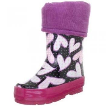 Beck Bonny rosa 458 - Botas de agua de caucho para niña, Rosa, 23