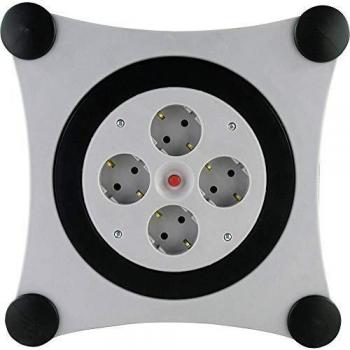 Rev Kabelbox X-Tra 12,5 m Gris Negro
