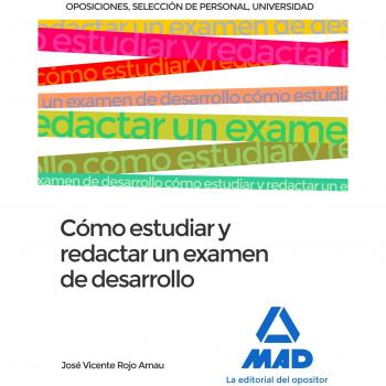 Cómo estudiar y redactar un examen de desarrollo
