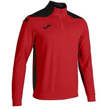 Joma Championship VI Men's Half-Zip Sweatshirt in Red and Black
