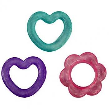 Bright Starts, Chill & Teethe, Mordedores, color rosa