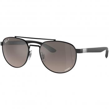 Ray-Ban RB3736CH Chromance Polarized Sunglasses 002/5J Unisex Geometrica Nero Black Size 56