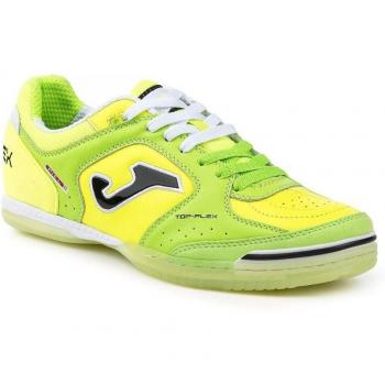 Zapatilla de fútbol sala Top Flex Verde-Amarillo Talla 7,5 USA