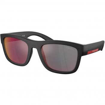 Prada Linea Rossa PS01ZSF Asian Fit DG008F Gafas de Sol para Hombre Negras 56