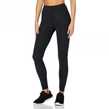 Marca Amazon - AURIQUE Mallas de Deporte para Correr Mujer, Negro