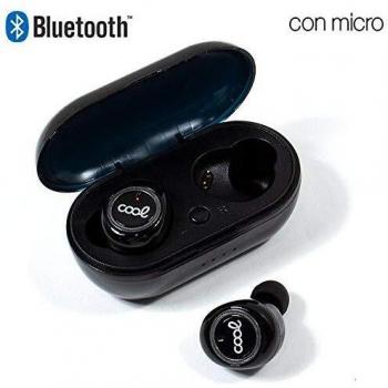 Auriculares Stereo Bluetooth Dual Pod Earbuds Cool Air Sport Negro