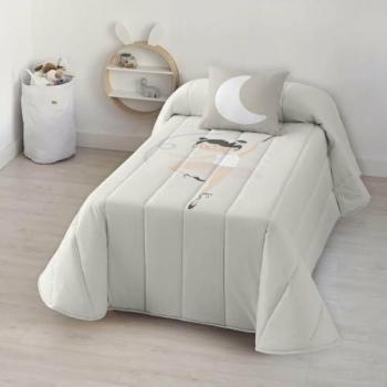 Colcha Bouti Infantil Algodón Beige 190x270 cm Kids & Cotton Chay