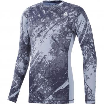 Reebok Cbt Jac LS Rash Guard Camiseta, Hombre, dendus, L
