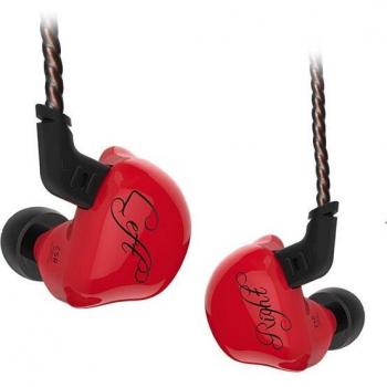 Auriculares Intrauditivos Deportivos KZ ZSR 1DD + 2BA con Controlador Dinámico y Cancelación de Ruido, Cable de Repuesto para AS10, ZS10 y ZST