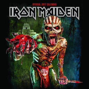 Iron Maiden 2017 - 18-Monatskalender: Original BrownTrout-Kalender