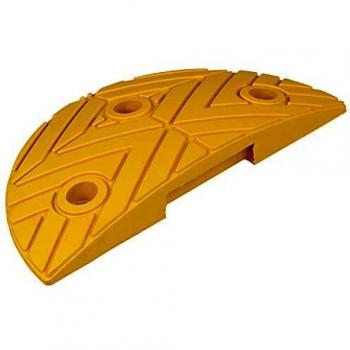 Rampas de velocidad Dancop 50mm pieza final amarilla