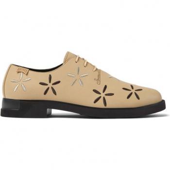 Camper Twins IMN0 K200685 - Zapatos de cordones de mujer en negro con piel de alta calidad