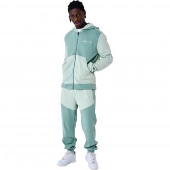 Project X Paris Zipped Hoodie with Embroidered Sleeves - Mint Cream S