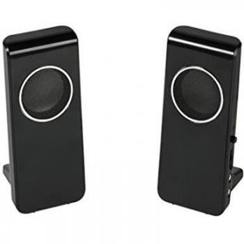 Vivanco IT-CSP 2.0 Juego de Altavoces Estereo Compactos para Ordenador, USB y Jack 3,5mm, 4W, Blindaje Magnético