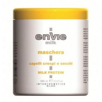 Mascarilla Hidratante Milk Protein Envie 1000 ml para Cabello Seco y Crespo