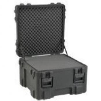 SKB Roto Mil-Std Waterproof Case 18 Deep with Layered Foam, No Wheels, Dimensions: 27 x 27 x 18 (Model: 3R2727-18B-L)