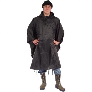 Mil-Tec US Style Waterproof Poncho Ripstop Hooded