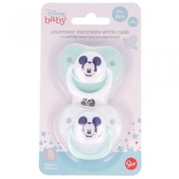 Chupetes Tetina Anatómica de Silicona Mickey