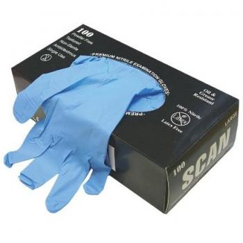 Scan GLONITLGE Large Premium Nitrile Examination Gloves
