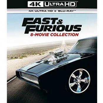 Colección Rápido y Furioso 1-8 (4K Ultra HD + Blu-ray) [Región Libre]