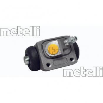 Cilindro de freno de rueda Metelli 04-1004, características: compatible con vehículos específicos, fabricado en materiales de alta calidad, diseño optimizado para un rendimiento eficiente del sistema de frenado