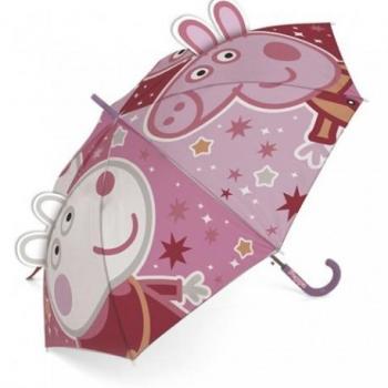 Paraguas Peppa Pig 3D 48cm