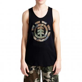 Element - Camiseta de Tirantes - para Hombre Negro Flint Black L