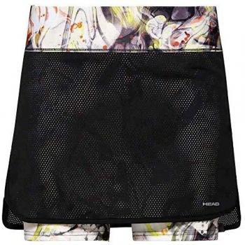 Head Smash Falda pantalón Negro Estampado