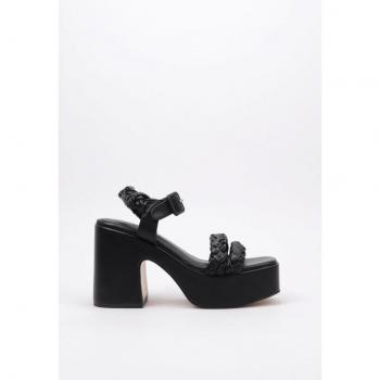 Sandalia de Plataforma Krack Core MILAN para Mujer en Negro