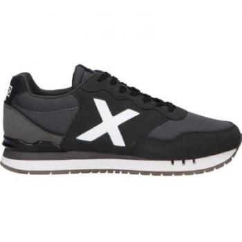 Zapatillas Deportivas de Hombre Munich Dash 230 Negro, características: diseño unisex, color negro con detalles en gris, tallas disponibles hasta 44 EU