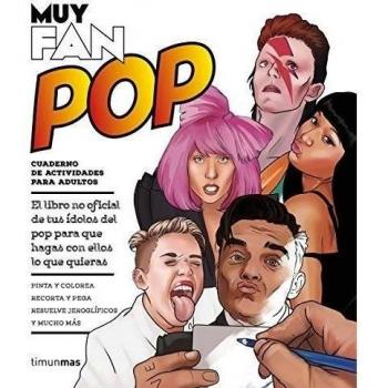 Muy fan. Pop: Cuaderno de actividades para adultos