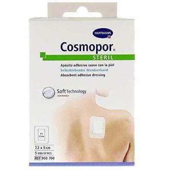 Cosmopor Steril Adhesive Bandage 7.2 cm x 5 cm - Pack of 5 Units