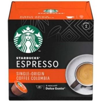 Cápsulas de café Starbucks® Single-Origin Colombia, 108 cápsulas, tipo espresso, tueste medio, compatibles con NESCAFÉ® Dolce Gusto®