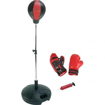 Hudora 74501/01 - Saco de Boxeo con Guantes y bombín