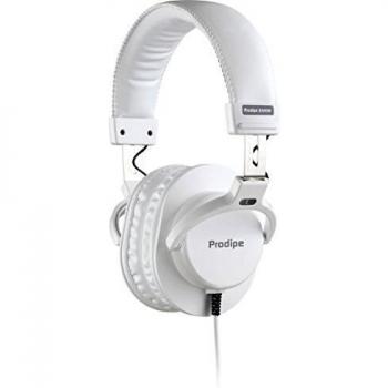 Prodipe 3000W White Wired Studio Headphones