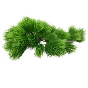Planta Artificial Eleocharis Decorativa Acuario 22 cm
