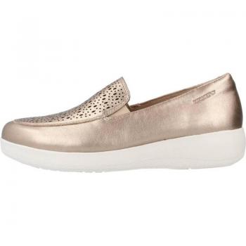 Mocasines de Mujer Stonefly Paseo IV 1 Laminated Lth Bronce